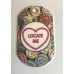 Retro Sweets Collection Tags  (Love Hearts)